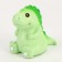 Miniature puppet "dinosaurus", set 2 pcs., Size 1 pc. - 3.5 × 5 × 2 cm, green color