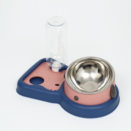 A stainless steel bowl with a 500 ml.-2