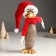 Polystone souvenir "Raven in a red cap with a bomb and a scarf" Bluevka 45x7.5x8 cm