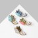 Brooch "Tulip" Pearl Garden, Mix color (indivisible FAS. 12pcs, price per pcs)
