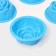A set of baking forms “Rose”, silicone, 8 × 3.5 cm, 6 pcs, color mix