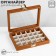 Stand for jewelry "Casket Wood" 24 cells, 16 × 21 × 5 cm, gray color in a tree