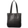 Tout bag, lightning department, external pocket, black color