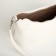 Women's bag with lightning, white color