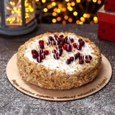 Tortovitsa “Life is too short, so start with dessert!”, D = 24.5 cm