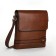 Male bag, brown color