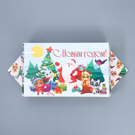 The prefabricated box - the context of New Year, 18 x 28 x 10 cm, New Year-4