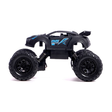 The radio -controlled “conqueror” jeep, control from the phone, works for the battery, the color is black-1