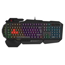 Клавиатура A4Tech Bloody B310N черный USB Multimedia for gamer LED (подставка для запястий)   103388