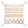 Decorative pillowcase "Ethel" BOHO, 45x45 cm, milk color, 100% cotton