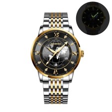 Men's wrist watches, D-4 cm, L-26 cm strap, 5 atm, luminous