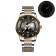Men's wrist watches, D-4 cm, L-26 cm strap, 5 atm, luminous