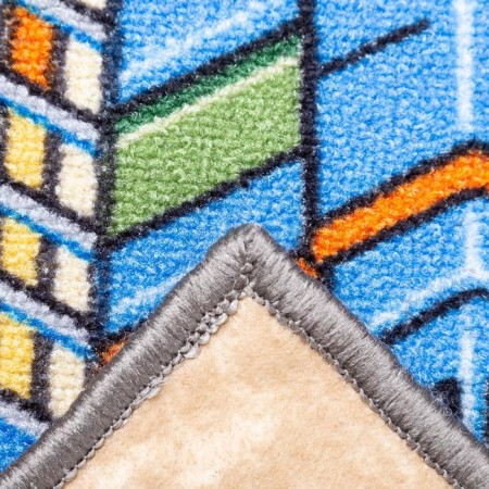 Carpet Print "Megapolis", size 200x200 cm, polyamide-2