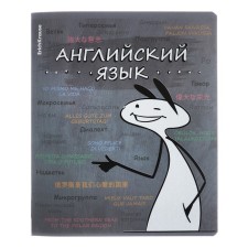 Subject notebook, 48 sheets, cage, English Erichkrause 