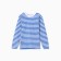 Fufaika (vest) children's, white/blue color, height 122