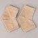 Pediciers, moisturizers, 16 × 8.5 cm, One size, beige color, beige
