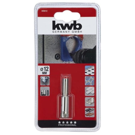 KWB drill diamond, 12x53 mm, drilling depth 25 mm-1