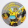 A set of paper utensils, for 6 people "Happy Birthday", transformers