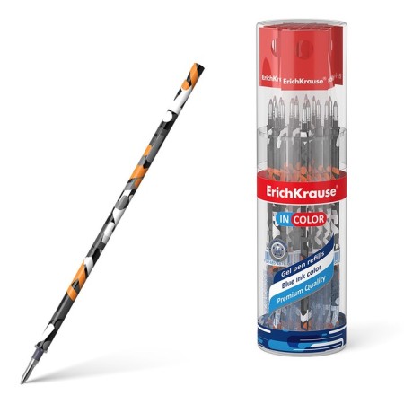 Gel rod 129 mm Erichkrause Walkers, node 0.5 mm, blue ink blue-2