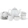 Coffee service 6/9 Opal, decor "Platinum plates", 15 items