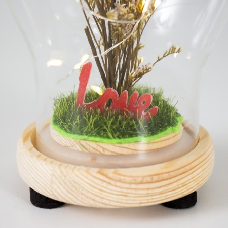Nightnik Sobe "Flowering Love" LED from batteries LR44 MIX 8x8x19 cm Risalux-5