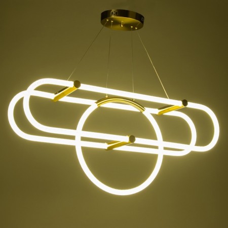 Bayerlux "Velli" 3xLLED 117W 4000k gold 90x20x90 cm-2