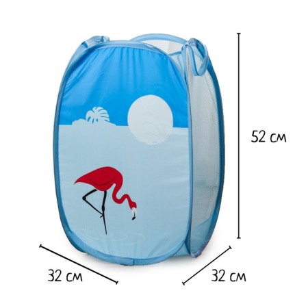 Flamingo toys basket-1