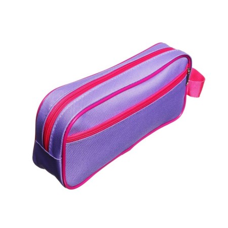 Penal soft 2 compartments, 100 x 200 x 70 mm, voluminous, "purple-pink"-2