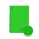 Notebook A5 80 sheets in a cage on a spiral Erichkrause Motion, with a plastic cover green,