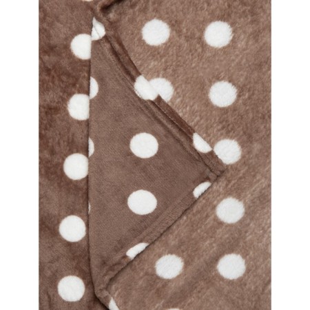 Texrepublic blanket, size 140x200 cm, brown color-6