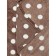 Texrepublic blanket, size 140x200 cm, brown color