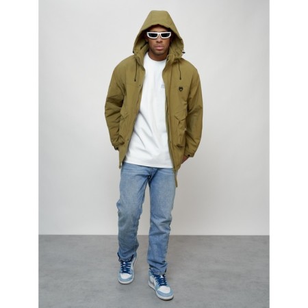 Male spring jacket, size 50, mustard color-9