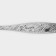 Back "Uralochka", h = 19.5 cm, thickness 2 mm, silver color
