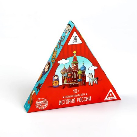 Board game "History of Russia", 36 cards, 10+-4