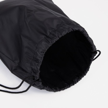 Bag for shoes on the lace, black color-2