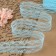 Capricon lace, 40 mm × 10 ± 1 m, blue color