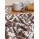Texrepublic blanket, size 150x200 cm, brown color
