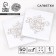 Napkins single -layer paper “Happy New Year”, gold letters, 24x24 cm, New Year's set 50 pcs.
