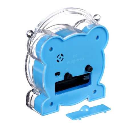 Watch alarm clock, on batteries, 10.5 x 4 x 11.5 cm, dial d-7.3 cm-2