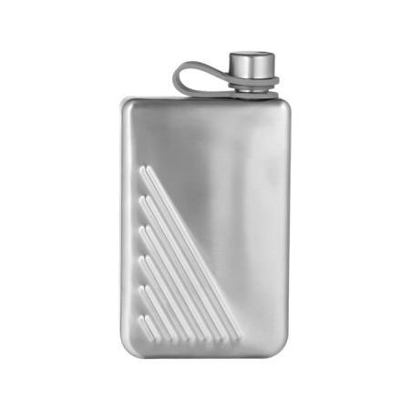 Alcohol flask, stainless steel, gift, army, 270 ml, 9 oz-1