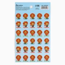 Paper stickers of the rating 