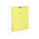 Notebook 12 sheets in the Erichkrause Coverpro Neon Classic, plastic cover, offset block, whiteness 100%, yellow