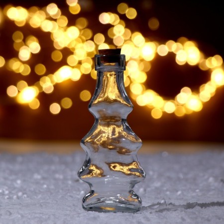 The basis for creativity and decoration is a bottle with a “Christmas tree” lid Volume: 170 ml-1