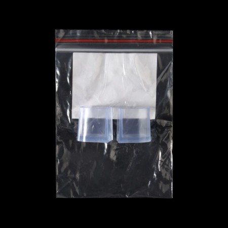 Irkalniki, size m, 1.8 × 2 cm, 2 pcs, the color is transparent-4