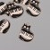 Decor for creativity metal, enamel "A cat with a synthesizer" 2.3x2.2 cm