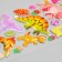 Plastic sticker soft "dinosaurs" mix 24.8x10.5 cm
