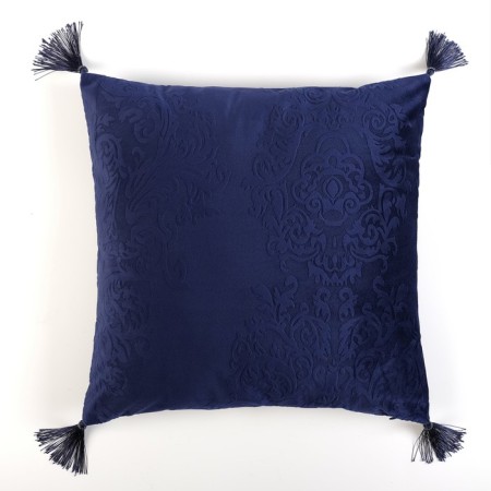 Decorative pillowcase "Ethel" Valencia Blue Ocean with tassels 40 × 40 cm