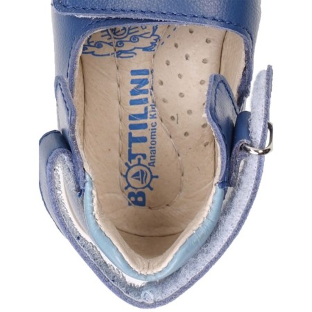 Baby sandals, size 19, blue color-1