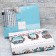 Bed linen 2 joint venture. Vasilisa owl 175x215, 200x220, 70x70 cm - 2 pcs.