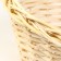 Wicker basket, 38 x 30/15 x 12 x 38 cm, willow